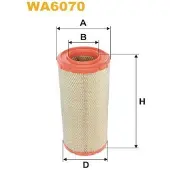 WIX FILTERS Luftfilter WA6070
