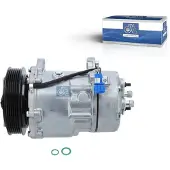 DT Spare Parts Klimakompressor 12 V Ø 128 mm DT SPARE PARTS passend für u.a. VW LT