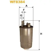 WIX FILTERS Kraftstofffilter WF8384