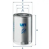 Ufi Kraftstofffilter 24.395.01