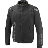 Ixon Pulsion Schwarz Wasserdichte Motorrad Textiljacke Größe L