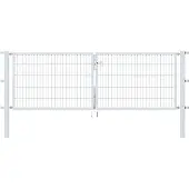 Alberts Zaundoppeltür "Flexo" 300 cm Breite (150cm + 150cm), in versch. Höhen