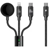 Mcdodo Induktives Ladegerät für Apple Watch, 3in1 Kabel für iPhone MacBook, 100W