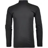 Ragman Herren Stehkragen-Pullover - Langarm Basic Stehkragen Regular, Single Jersey, einfarbig