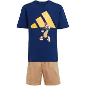 Adidas Set T-Shirt und Shorts Disney Mickey Mouse JD4548 Bunt Regular Fit