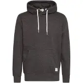 Solid klassischer SDChap Herren Kapuzenpullover aus Sweat Hoodie Große Größen 21301306ME-1940071 Grau