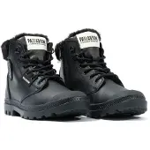 Palladium 94380-008-M Pampa Hi Snow Warm - Damen Boots - Black-M, Größe:40 EU