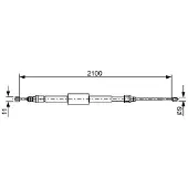 Bosch Seilzug, Feststellbremse 1 987 482 635