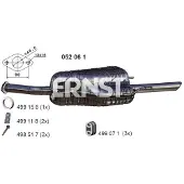 ERNST Endschalldämpfer 052061