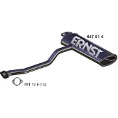 ERNST 647014 Endschalldämpfer für KIA SPORTAGE (SL) Auspuff