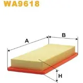WIX FILTERS Luftfilter WA9618