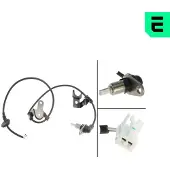 OPTIMAL ABS Sensor Raddrehzahl Hinten Links für MAZDA 5 (CR19) 06-S095