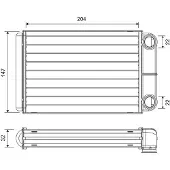 Valeo 811516 Wärmetauscher Innenraumheizung Kühler für OPEL ZAFIRA B (A05) Astra J Sports Tourer (P10) ASTRA J Astra K Sports Tourer (B16)