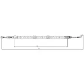 Textar Seilzug, Feststellbremse 44046500