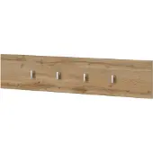 Die Möbelfundgrube Wandgarderobe Wotan Eiche Paneel 90 cm - HOLA