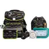 School-mood School Mood Timeless Pro Finn (Raubkatze), 7-tlg. Schulranzenset