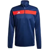 Adidas Trainingsjacke "TIRO 25 ESSENTIALS TRAININGSOBERTEIL" für Fußball, mit Reißverschluss, AEROREADY