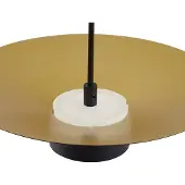 LINDBY LED-Hängeleuchte Norvind, 6-flammig, schwarz, Metall