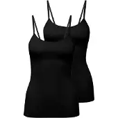 Calida Unterhemd "Unterhemd Natural Comfort Spaghetti-Top 2er Pack"