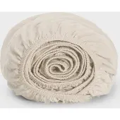 Yumeko Spannbettlaken Jersey Baumwolle 160x200 Weiß - Eco, Bio & Fairtrade