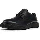 Camper für Herren. K100998-001 Norman Lederschuhe schwarz (40), Wohnung, Schnürsenkel, Lässig