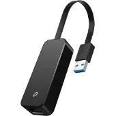 TP-LINK UE306 USB 3.0 zu Gigabit Ethernet 10/100/1000 Netzwerkadapter, Faltbares und Tragbares Design, Plug &amp; Play für Nintendo Switch