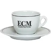 ECM Tasse mit Untertasse 180 ml, Cappuccino