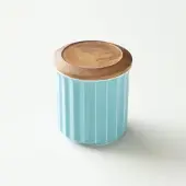 Origami Canister turquoise