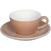 Loveramics Egg - Flat White 150 ml Cup and Saucer - Rose
