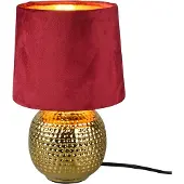 TRIO - Tischlampe SOPHIA - Gold - 16x16x26 cm