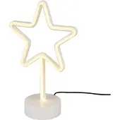 TRIO LED Tischleuchte STAR Weiß