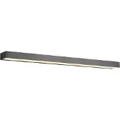 TRIO Wandlampe Rocco 90cm schwarz