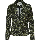 B.young BYRIZETTA AOP BLAZER Damen Blazer Kurzblazer Jacke mit Stretch und Muster leicht tailliert