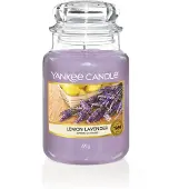 Yankee candle Raumdüfte Duftkerzen Lemon Lavender Classic Large Glass