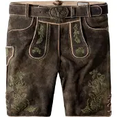 Stockerpoint Trachtenlederhose Edgar in sepia raw | Gr.: 44