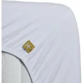Beddinghouse Topper Spannbettlaken White (Stretch Jersey)-100 x 200/220 cm