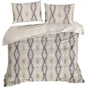 Eurofirany Bettwäschegarnitur Bettwäsche Satin NIKA 24 220x200 cm 3 TLG SET: mit 2 Kissenbezüge 70x80 cm