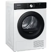 Samsung DV8GBBA225AEEG, Freistehend, Frontlader, Wärmepumpe, Schwarz, Weiß, Drehregler, Berührung, Schwarz