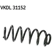 Skf Fahrwerksfeder VKDL 31152 für VW Seat Jetta IV Altea