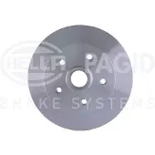 Hella 1x Bremsscheibe [Hersteller-Nr. 8DD355102-361] für VW