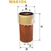 WIX FILTERS Luftfilter WA6104