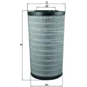 MAHLE ORIGINAL Luftfilter LX 2838