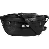 Samantha Look Gürteltasche echt Leder, Made in Italy
