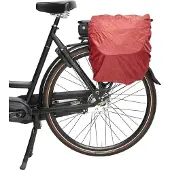 Beck SPRTV Blau - Gepäckträgertasche wasserabweisend und reißfest - Doppeltasche für E Bike und Fahrrad mit Bügeln für sicheren Halt