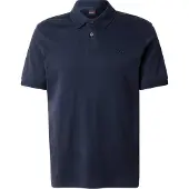 BOSS Polo Kurzarm Dunkelblau PE Interlock Normale Passform