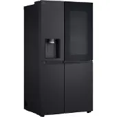 LG Side by Side Kühl-/gefrierkombination 628 L Essence Matte Black GSXE81EVBD