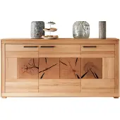 Massivart Sideboard Anrichte 171 cm Massive Kernbuche - LUIS - Die Möbelfundgrube