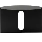 Audo Copenhagen Audo - Androgyne Beistelltisch Base, Ø 63 cm, schwarz