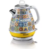 Ariete 2869/0P, 1,7 l, 2200 W, Blau, Gelb, Edelstahl, Wasserstandsanzeige, Überhitzungsschutz
