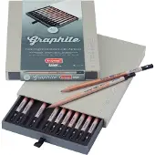 Bruynzeel Design Graphite Estuche, Multi, Grau, Holz, Rund, Box, 12 Stück(e)